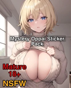 Mystery Ecchi Anime Sticker Pack Anime Girls Oppai | NSFW | Waifu Sticker Pack - Bild 1 von 4