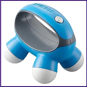 , Mini masajeador de mano Quatro con empuñadura, masa vibratoria a batería - Imagen 1 de 7