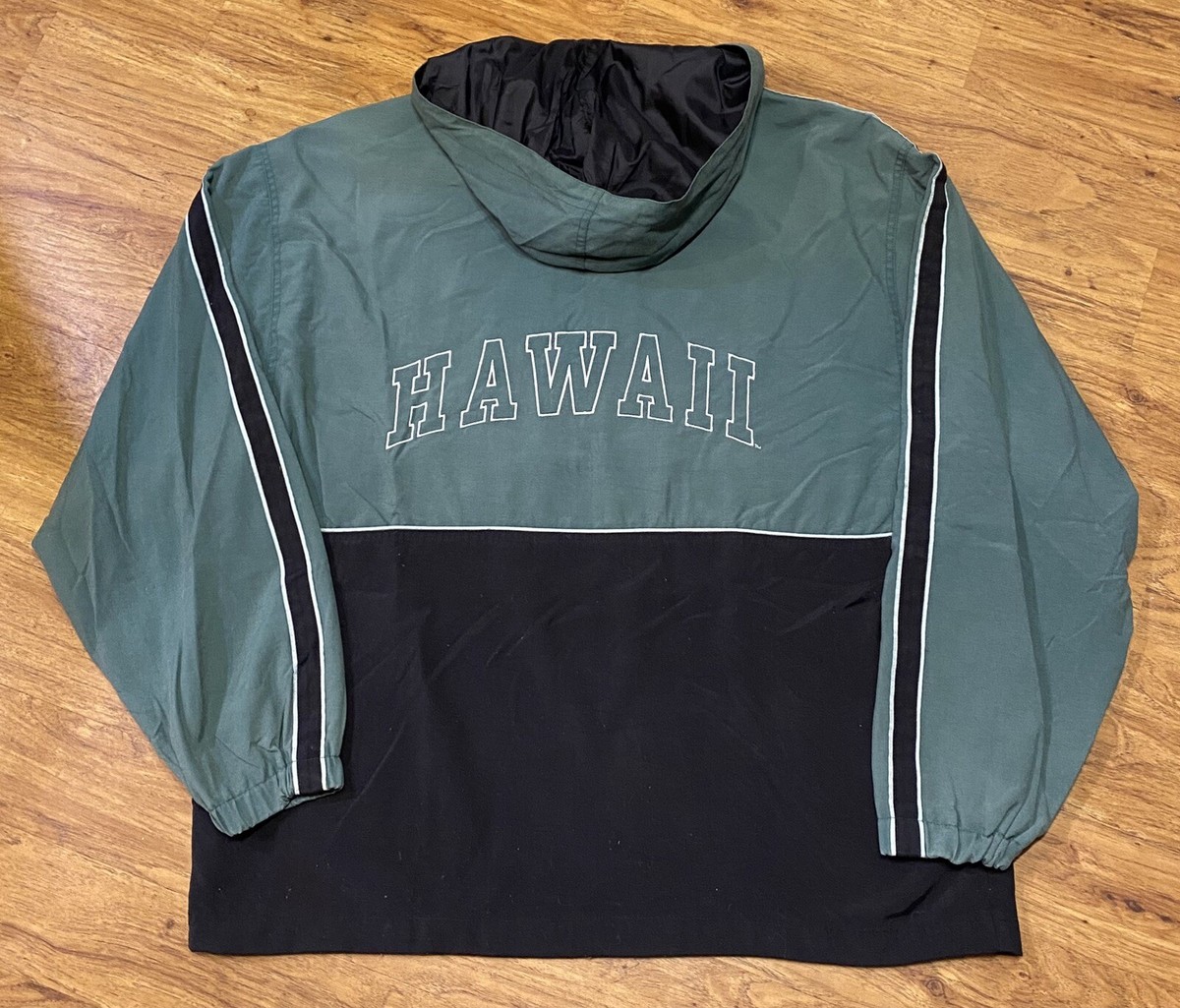 HAWAII ハワイ大学 ウォーリアーズ ヘビーウェイト ジャケット XL 良品 HAWAII ハワイ大学 ウォーリアーズ ヘビーウェイト ジャケット
