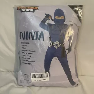 Spooktacular Creations Costume Ninja Blu sorprendente, Medio - Foto 1 di 3