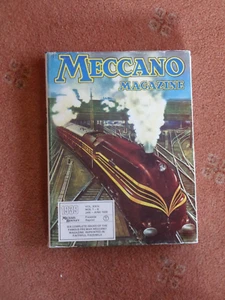 MECCANO MAGAZINE 1939 JAN TO JUNE FACSIMILE REPRINT 1981 - Foto 1 di 2