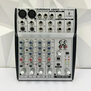 Behringer Eurorack UB802 Ultra-Low Noise 8 Input 2 BUS Mixer NO Power Cord - Picture 1 of 5