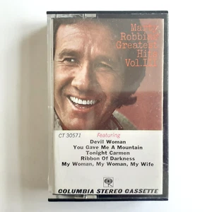 Marty Robbins Greatest Hits Vol. III, Vintage Cassette Album, Devil Woman etc. - Picture 1 of 7