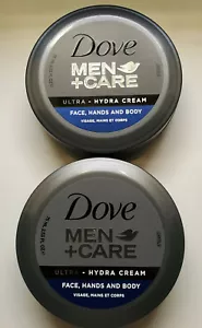 2 Pz Colomba Uomo+Care Ultra Hydra Crema Viso Mani Corpo Idratante 2,53 Fl Oz - Foto 1 di 5