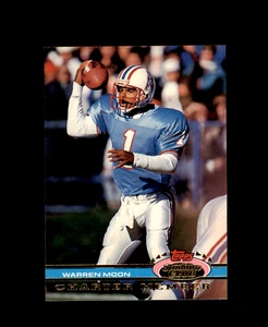 1991 Topps Stadium Club Charter Member #36 Warren Moon Houston Oilers Huskies - Picture 1 of 2