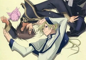 big postcard 07-GHOST anime Teito Klein Hakuren Oak - Picture 1 of 3