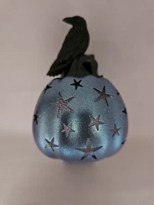 Bath & Body Works SPOOKY PUMPKIN RAVEN HALLOWEEN Wallflower Plug NightLight NEW - Picture 1 of 3
