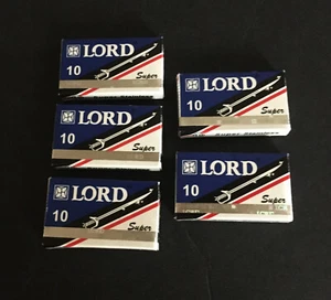 Lord Super Stainless - 5 Tucks - 50 Blades - Quick Shipping ! - BEN-2 - Picture 1 of 3