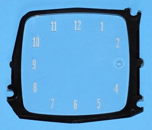 1968-71 LINCOLN MARK III OEM DASH CLOCK LENS. - Picture 1 of 2
