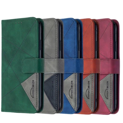 Luxury Magnetic Flip Wallet Case Cover for iPhone 11 12 13 14 15 16Pro Max XR XS - Image 1 of 4