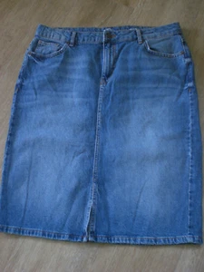 etwas längerer Jeansrock Gr. 42 von C&A (etwas übers Knie ) - Bild 1 von 3