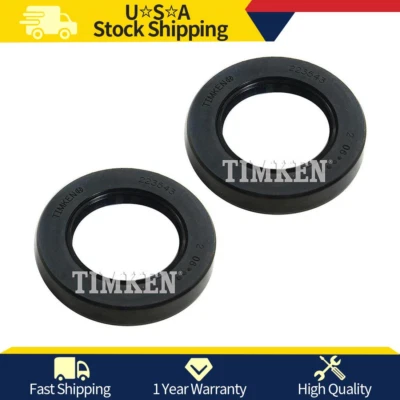 2  Timken Manual Transmission Output Shaft Seal For Honda Civic 2000-2014_tt - Image 1 of 3