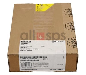 SIMATIC PC SPEICHERERWEITERUNG,FÜR 847B, 627B, 677B 6ES7648-2AG30-0HA0 (NS) - Picture 1 of 1