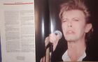 David Bowie - SETTE pagine - anno 1991 - ven185