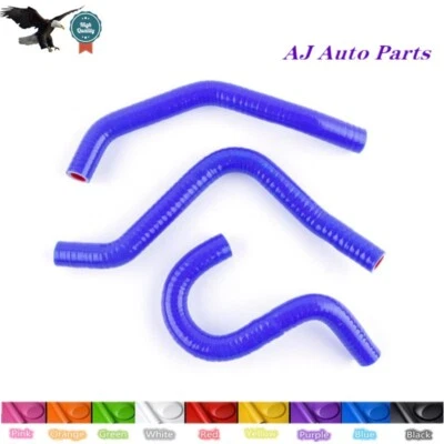 Manguera de radiador de silicona azul para Honda CR80R 1997-2002/CR85R Expert 2003-2008 Foto 1 de 4