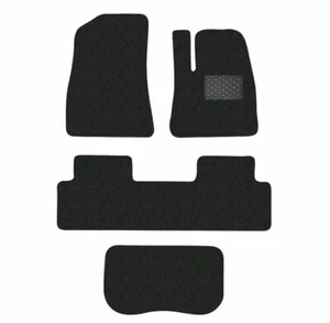 Tesla Model 3 1. Gen 2017-2021 Original Deluxe Passgenaue Gummi-Fußmatten Schwarz Set - Bild 1 von 6