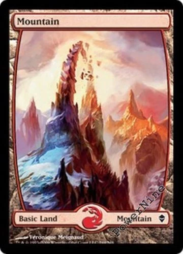 FOIL Mountain 267/274 - Land Zendikar Mtg Magic Basic Land - Image 1 of 1