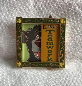 Disney Cast Exclusive Classic Teamwork Baloo Mowgli Pin LE 1000 - Picture 1 of 3
