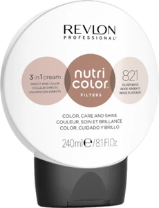 REVLON PROFESSIONAL NUTRI COLOR FILTERS 821 - BEIGE ARGENTO 240 Ml - Foto 1 di 2