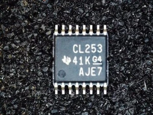 10 PIEZAS SN74CBTLV3253PWR CL253 TI IC MUX/DEMUX 2 X 4:1 16TSSOP - Imagen 1 de 2