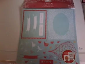 2 PZ DECOUPAGE 12 GIORNI DI NATALE PER SCRAPBOOKING NUOVO - Foto 1 di 2