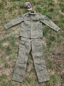 Speciale Soldatini Estivi Tattico Mimetico Esercito Uniforme Ratnik Giacca Pantaloni Berretto - Foto 1 di 15