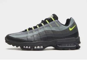 Nike Air Max 95 Ultra Iron Grey Neon taglia 10- - Foto 1 di 7