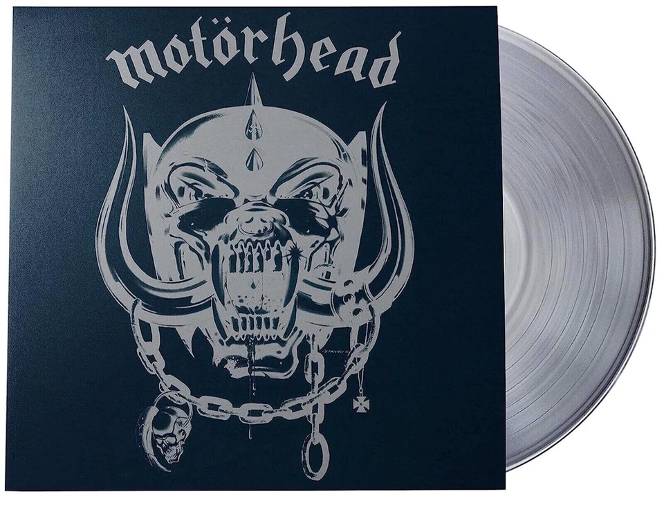 MOTORHEAD SELF TITLED Debut, Limited Edition Silver COLORED VINYL LP NEW/SEALED - Imagem 1 de 1