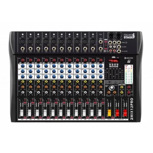 Mixer Audio IS2MIX12PRO@12ch con Effetti , Mp3,Bth,1pcs Aperto. - Foto 1 di 2