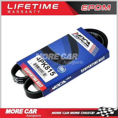 Ремень змеевика EPDM подходит для 83–11 Honda Hyundai Nissan Isuzu 1,5 л 1,6 л 4PK815 - Изображение 1 из 4