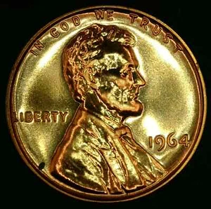 1964 Lincoln Memorial Cent PROOF #P145 - Picture 1 of 2