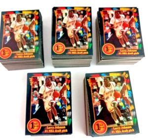 1 LOT (5) SETS BASKETBALL 1991-92 COLLEGIATE WILD CARD 1-120 KARTEN JE SET - Bild 1 von 2