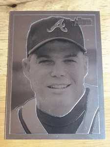 Bowman Heritage 2001 cromo #1 Chipper Jones - Imagen 1 de 2