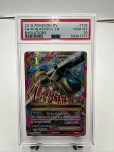 🔥2016 Pokemon XY Evolutions M Mega EX Charizard Blastoise Venusaur PSA 10 🔥🔥 - Picture 1 of 2
