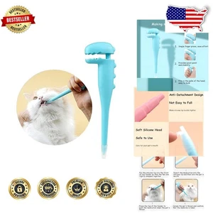 Portable Pill Dispenser for Cats & Small Animals - Unique Dinosaur Design - Picture 1 of 10