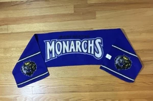 Vintage MANCHESTER MONARCHS AHL ECHL Minor League Hockey Winter Fleece Scarf - Picture 1 of 8