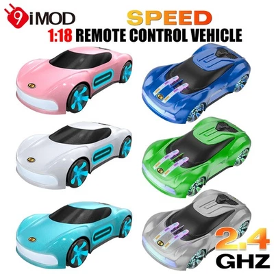 1:18 RC Auto Q206 Stunt-Auto One-Key Spray Cool Lights Fernbedienung Fahrzeug - Bild 1 von 4