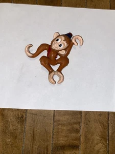 Aladdin Disney Abu der Affe PVC flach hängendes Stück 3 cm Vintage - Bild 1 von 2