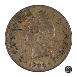 Dominikanische Republik - 5 Centavos - 1944 - Bild 1 von 5