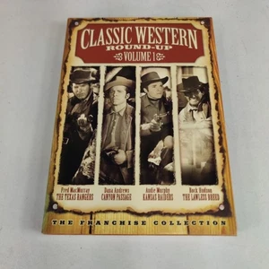 CLASSIC WESTERN ROUNDUP Volume 1-TEXAS RANGERS-Canyon Passage-SUPERB 2 DVD Set - Picture 1 of 6