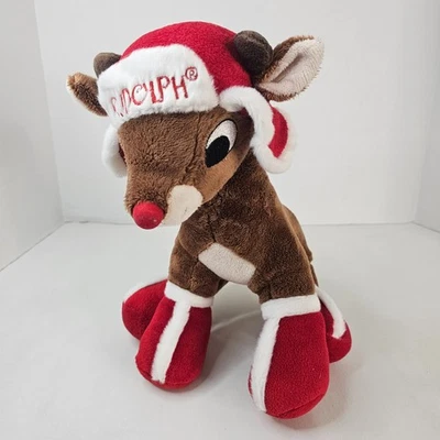 Dan Dee Rudolph The Red-Nosed Reindeer Plush Christmas Stuffed Animal Toy - Image 1 of 4