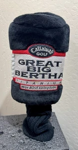Callaway 3 Wood Great Big Bertha Titanium War Bird Sole Plate Head Cover Vintage - Picture 1 of 7