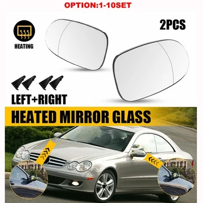 Espejo retrovisor lateral de cristal para Mercedes Benz SL500 2003-2004 base con placa de respaldo Foto 1 de 4