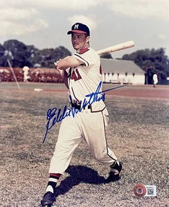 Eddie Mathews Signed Milwaukee Braves 8x10 Baseball Photo BAS - Picture 1 of 3