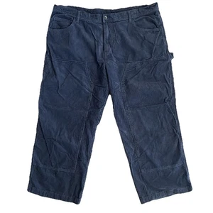 Pantalones de carpintero de pana holgados de pierna ancha No Boundaries talla Y2K 44x31 gris grunge - Imagen 1 de 9