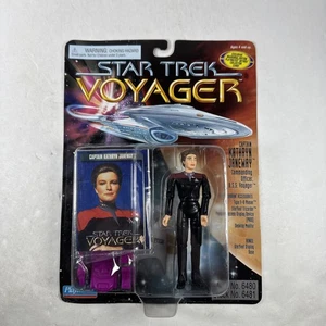 Star Trek Voyager Captain Kathryn Janeway Vintage 1995 Actionfigur NEU Playmates - Bild 1 von 13