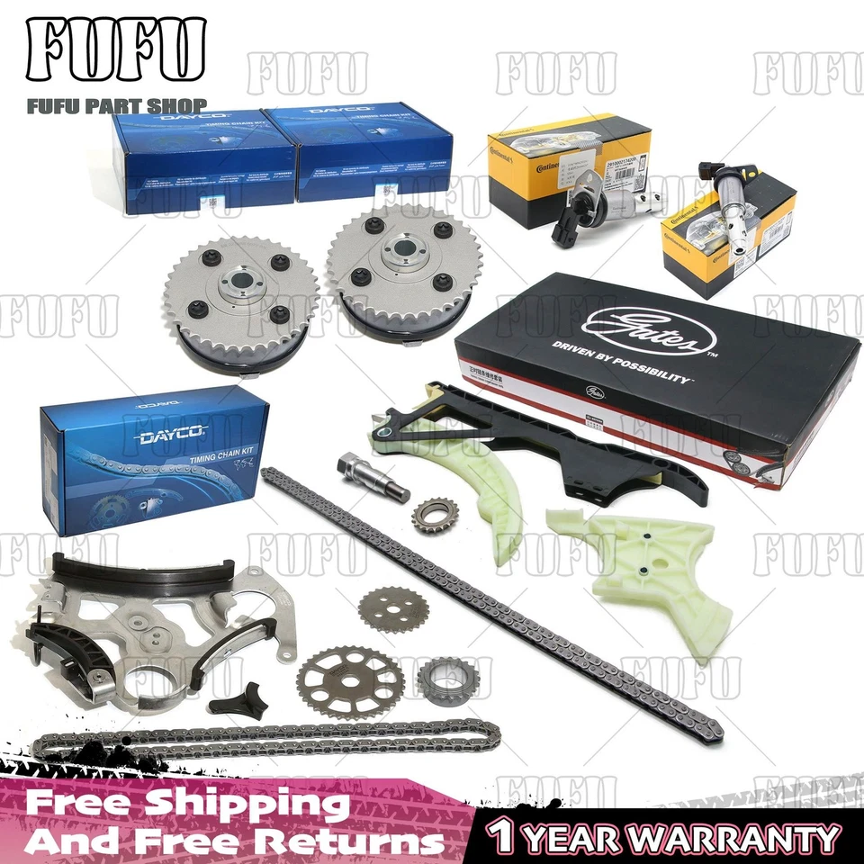 DAYCO Sprocket&Solenoid Valve&Oil Pump Kit for BMW 325I 335I N51 N52 N55 3.0L - Image 1 of 4