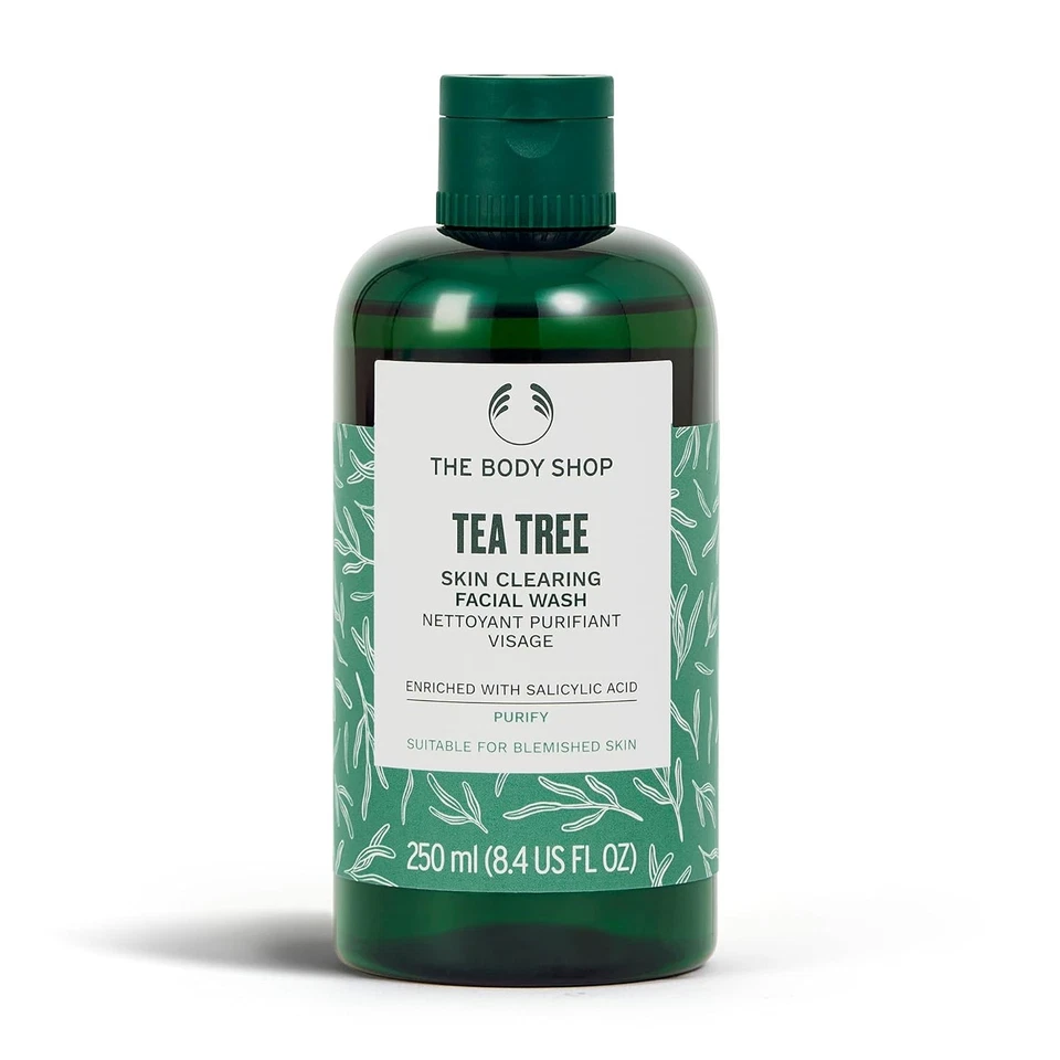 The Body Shop Tea Tree Skin Clearing Facial Wash – 8.4 Fl Oz (Pack of 1)  - Image 1 of 4