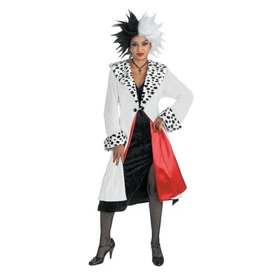Disfraz de Vestido Cruella de Vil Prestige 101 Dalmatians™ para Mujer - Talla Única Foto 1 de 2