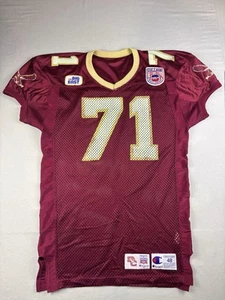 Vintage Champion Boston College Football #71 Jersey Game Used Size 48 NCAA 90s - Picture 1 of 7